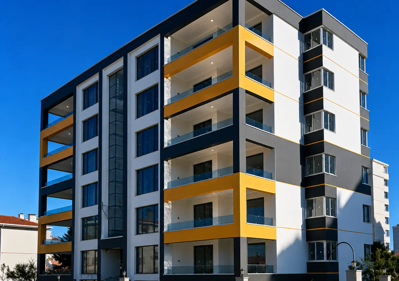 Ankara Bağlıca kentsel dönüşüm projesi apartman örneği
